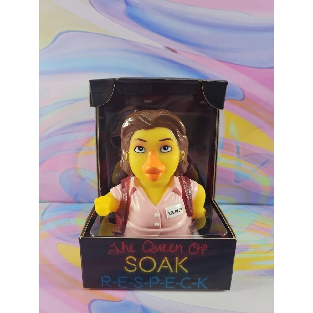 Celebriducks Queen of Soak Rubber Duck Collectible New in Box Soul Music 60s 70s